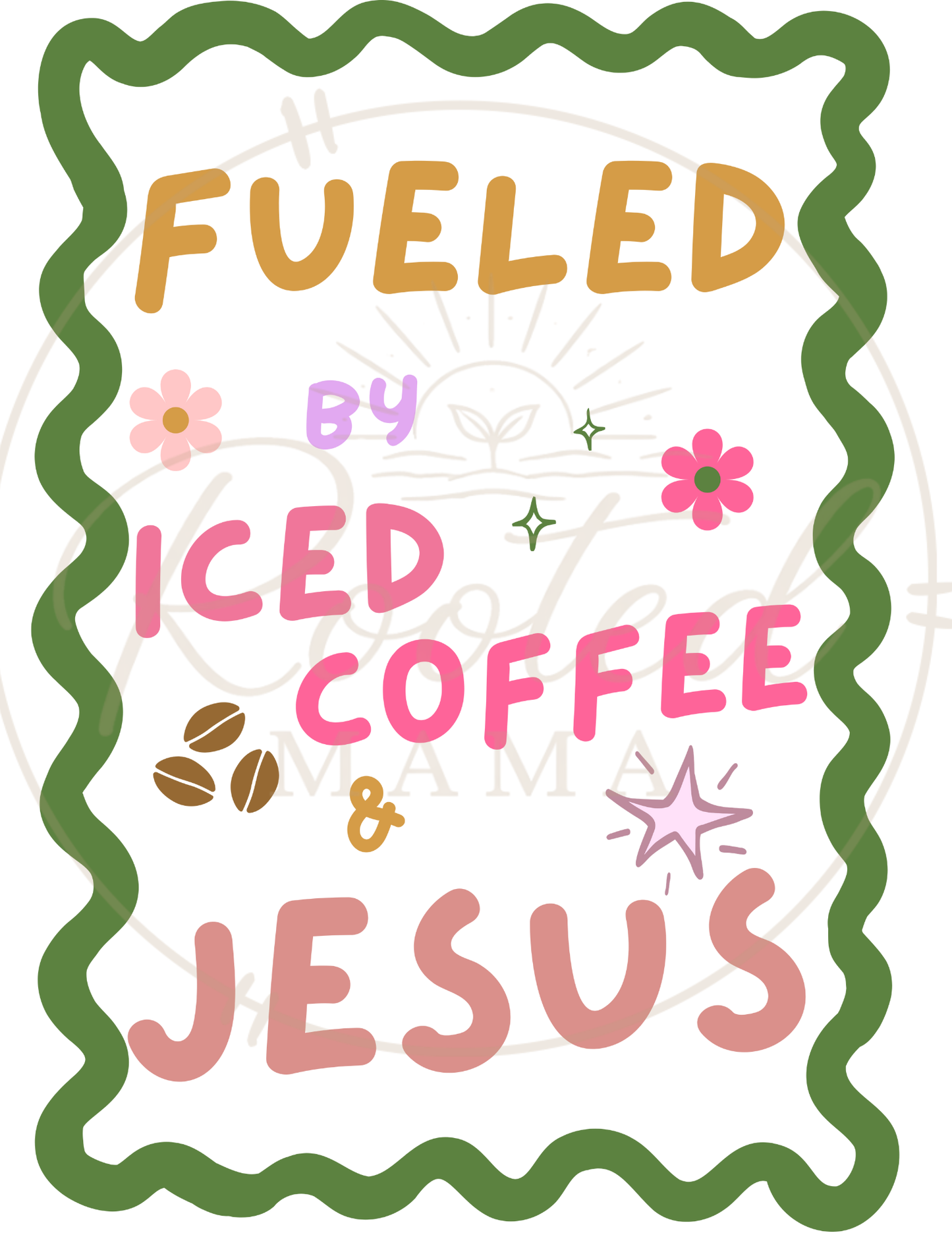 Fueled by Ice Coffee & Jesus