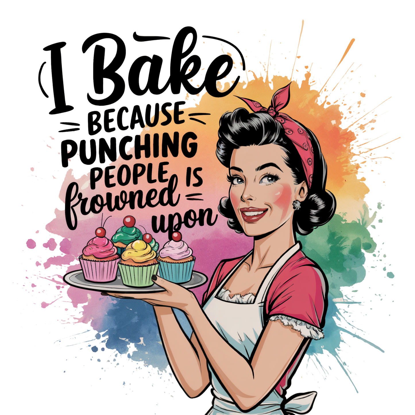 I Bake Because Punching People Is Frowned Upon