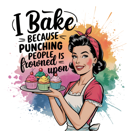 I Bake Because Punching People Is Frowned Upon