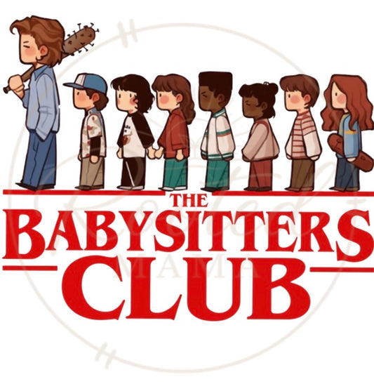 Stranger Things Babysitters Club Long Sleeve